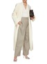 Figure View - Click To Enlarge - GIA STUDIOS - Flat Front Tailored Pants
