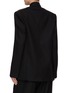 Back View - Click To Enlarge - GIA STUDIOS - Single Breasted Shawl Lapel Blazer