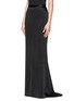 Front View - Click To Enlarge - ST. JOHN - Liquid satin flare maxi skirt