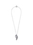 Main View - Click To Enlarge - ST. JOHN - 'Night Bloom' crystal laurel pendant necklace