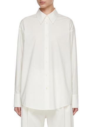 Main View - Click To Enlarge - GIA STUDIOS - Cape Sleeve Shirt