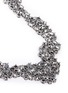 Detail View - Click To Enlarge - ST. JOHN - 'Night Bloom' laurel crystal collar necklace