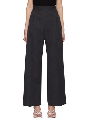Main View - Click To Enlarge - GIA STUDIOS - Pleated Tailored Pants