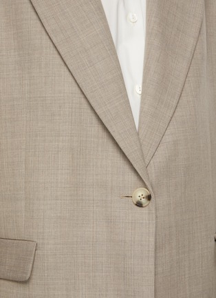  - GIA STUDIOS - Single Breasted Peak Lapel Coat