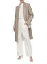 Figure View - Click To Enlarge - GIA STUDIOS - Single Breasted Peak Lapel Coat