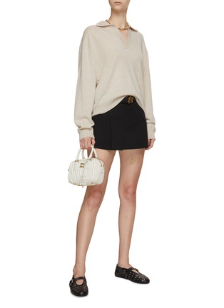 Figure View - Click To Enlarge - ARCH4 - Polo Style Sweater