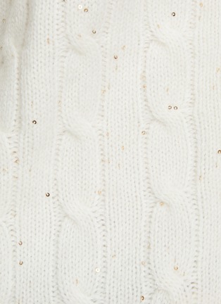  - ARCH4 - V-neck Sequin Embellished Cardigan