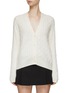 Main View - Click To Enlarge - ARCH4 - V-neck Sequin Embellished Cardigan