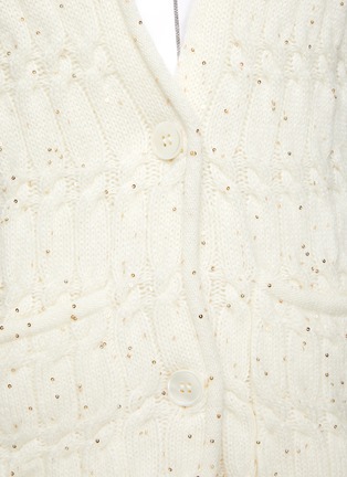  - ARCH4 - Sequin Embellished Knit Jacket