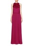 Main View - Click To Enlarge - ST. JOHN - Silk organza rosette crepe evening gown