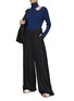 Figure View - Click To Enlarge - ARCH4 - Turtleneck Cut Out Sweater