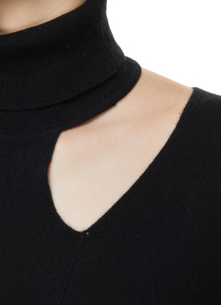 - ARCH4 - Turtleneck Cut Out Sweater