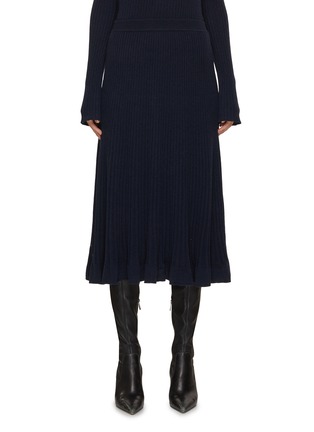 Main View - Click To Enlarge - ARCH4 - Knit Midi Skirt