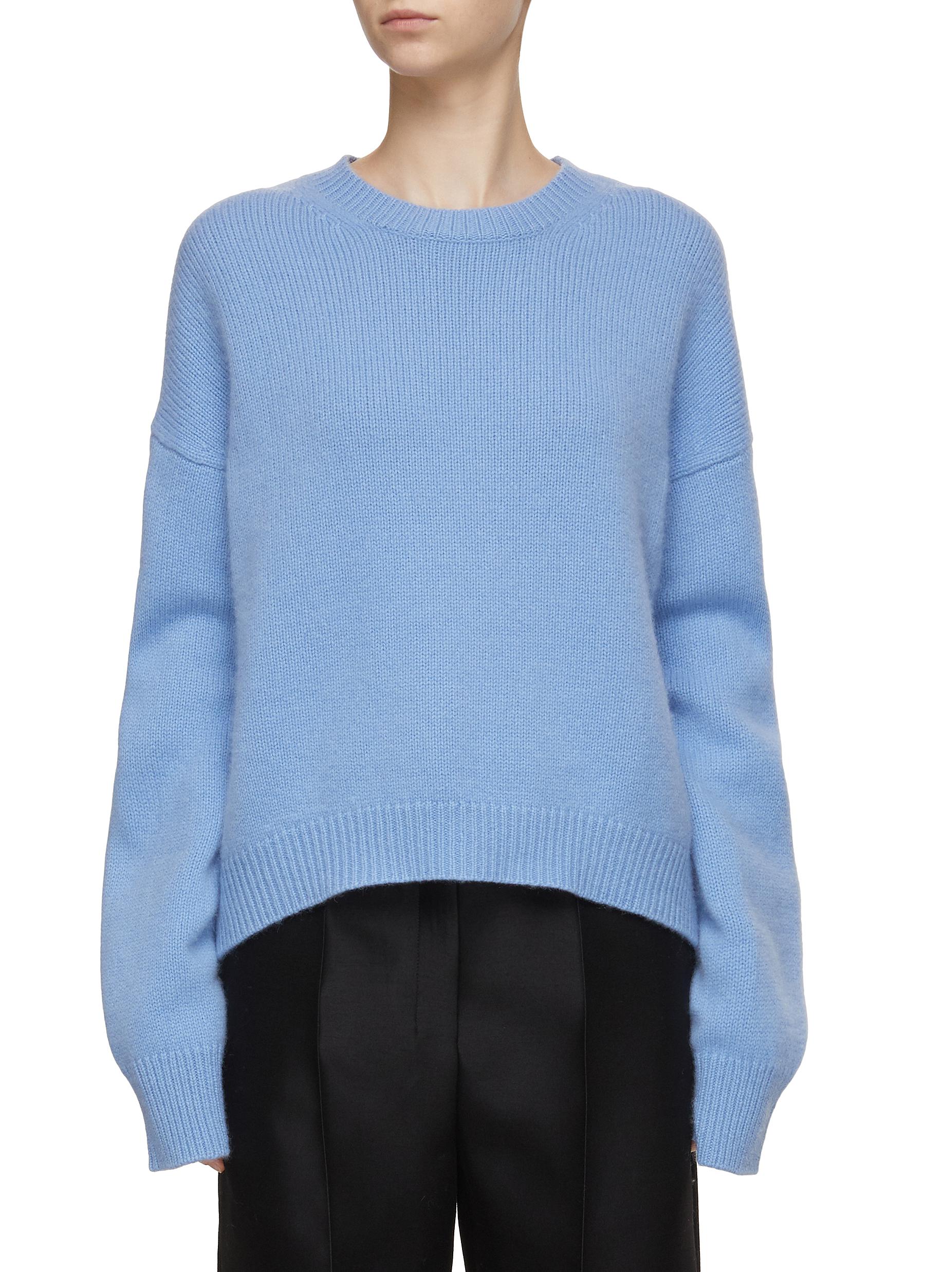 ARCH4, Relaxed Sweater, LIGHT BLUE, Women