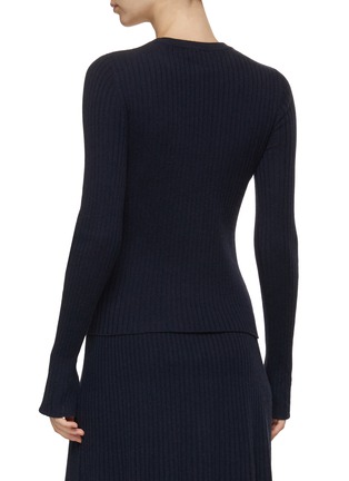 Back View - Click To Enlarge - ARCH4 - Flared Sleeve Knit Top