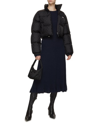 Figure View - Click To Enlarge - ARCH4 - Flared Sleeve Knit Top