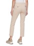 Back View - Click To Enlarge - PESERICO - Monili Tab Slim Fit Cropped Pants