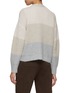 Back View - Click To Enlarge - PESERICO - Gradient Knit Cardigan