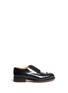 Main View - Click To Enlarge - VALENTINO GARAVANI - 'Rockstud' tread sole Derbies