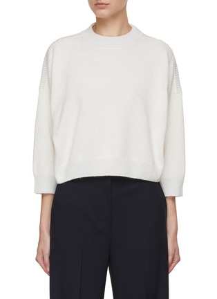 Main View - Click To Enlarge - PESERICO - Cropped Sweater