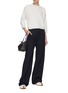 Figure View - Click To Enlarge - PESERICO - Cropped Sweater