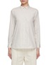 Main View - Click To Enlarge - PESERICO - Lurex Trim Striped Shirt