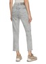 Back View - Click To Enlarge - PESERICO - Marble Washed Slim Jeans