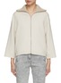 Main View - Click To Enlarge - PESERICO - Wool Cashmere Blend Cape Jacket