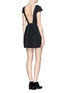 Figure View - Click To Enlarge - ELIZABETH AND JAMES - Cutout back dress