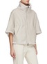 Detail View - Click To Enlarge - PESERICO - Reversible Shearling Jacket