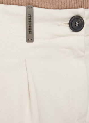  - PESERICO - High Waist Gabardine Pants