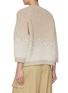 Back View - Click To Enlarge - PESERICO - Gradient Intarsia Knit Sweater