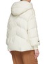 Back View - Click To Enlarge - PESERICO - Hooded Shearling Jacket