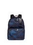 Main View - Click To Enlarge - VALENTINO GARAVANI - Camouflage print nylon backpack