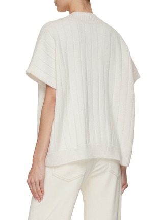 Back View - Click To Enlarge - PESERICO - Stripe Knit Top