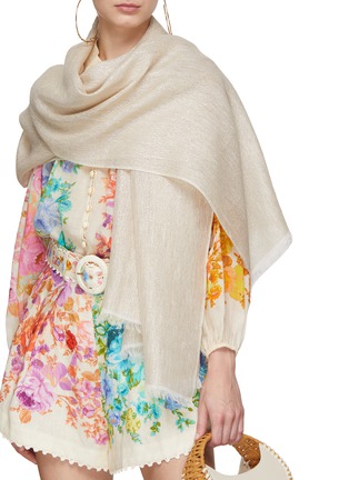 Figure View - Click To Enlarge - JANE CARR - The Summer Cosmos Scarf