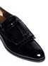 Detail View - Click To Enlarge - LANVIN - Patent leather tassel slip-ons