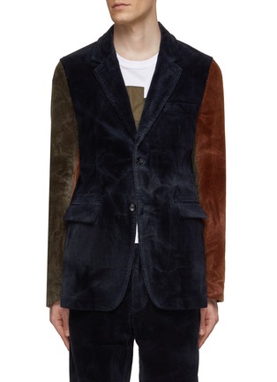 Main View - Click To Enlarge - COMME DES GARÇONS SHIRT - Single Breasted Corduroy Blazer