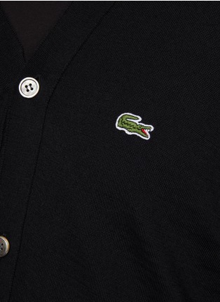  - COMME DES GARÇONS SHIRT - X Lacoste Gator Badge Cardigan