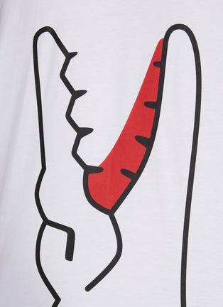  - COMME DES GARÇONS SHIRT - X Lacoste Gator T-Shirt