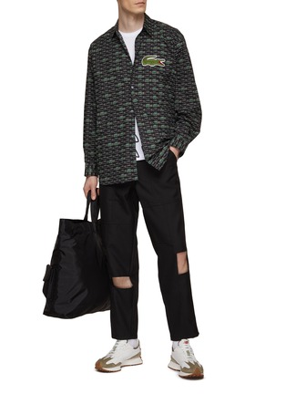 Figure View - Click To Enlarge - COMME DES GARÇONS SHIRT - X Lacoste Gator T-Shirt