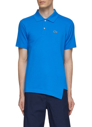 Main View - Click To Enlarge - COMME DES GARÇONS SHIRT - X Lacoste Gator Badge Slanted Polo