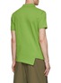 Back View - Click To Enlarge - COMME DES GARÇONS SHIRT - X Lacoste Gator Badge Slanted Polo