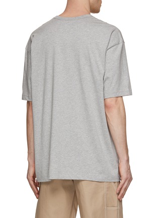 Back View - Click To Enlarge - COMME DES GARÇONS SHIRT - X Lacoste Vertical Gator T-Shirt