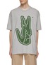 Main View - Click To Enlarge - COMME DES GARÇONS SHIRT - X Lacoste Vertical Gator T-Shirt