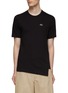 Main View - Click To Enlarge - COMME DES GARÇONS SHIRT - X Lacoste Gator Badge Slanted T-Shirt