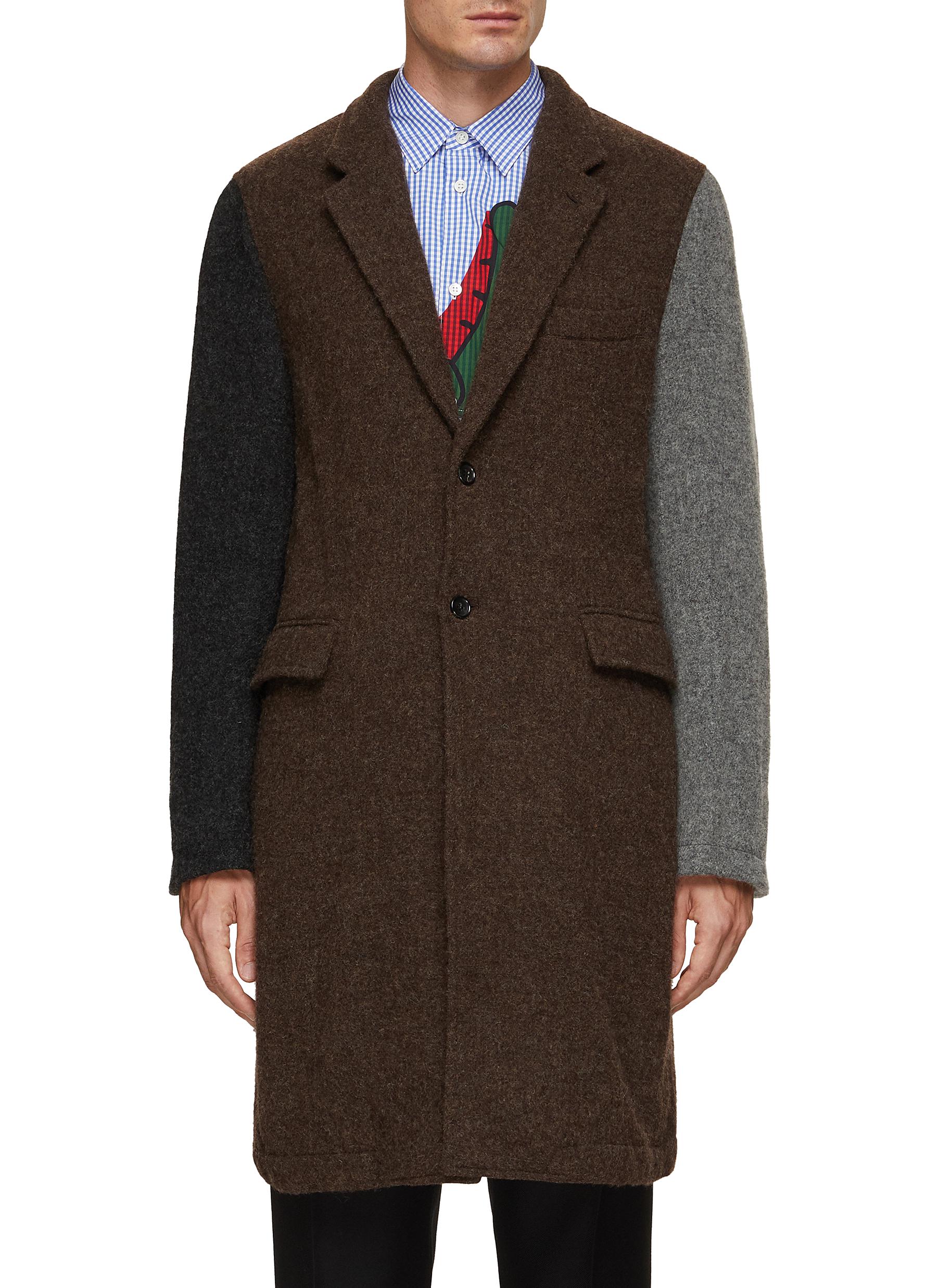 Comme des garcons shirt coat discount