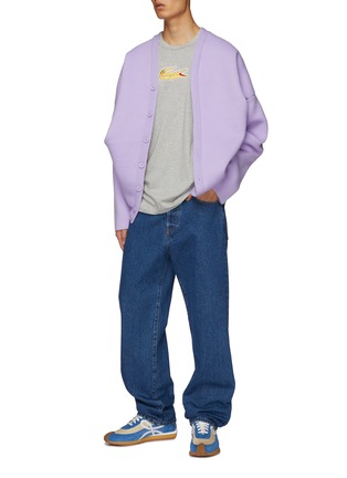 Figure View - Click To Enlarge - COMME DES GARÇONS SHIRT - X Lacoste Gator Badge T-Shirt