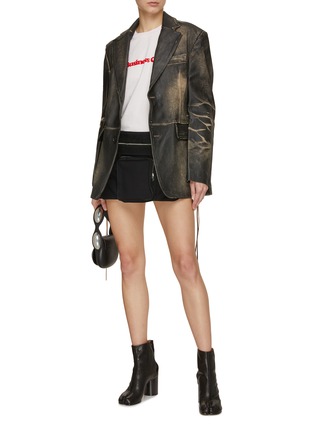 Figure View - Click To Enlarge - EYTYS - Cameron Brushed Leather Jacket