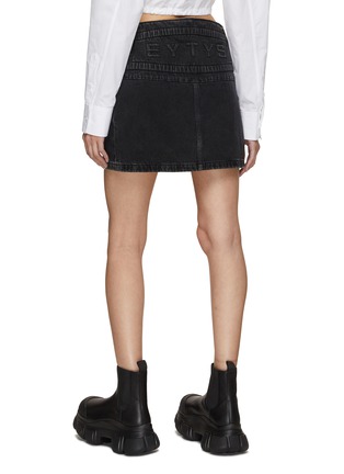 Back View - Click To Enlarge - EYTYS - Rogue Denim Mini Skirt